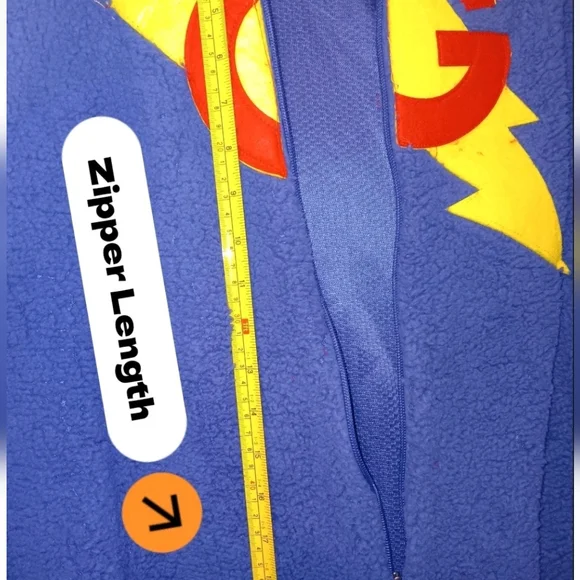 Spirit Halloween Super Grover Costume With Removable Cape, Unisex: Large-Xlarge - Picture 7 of 16